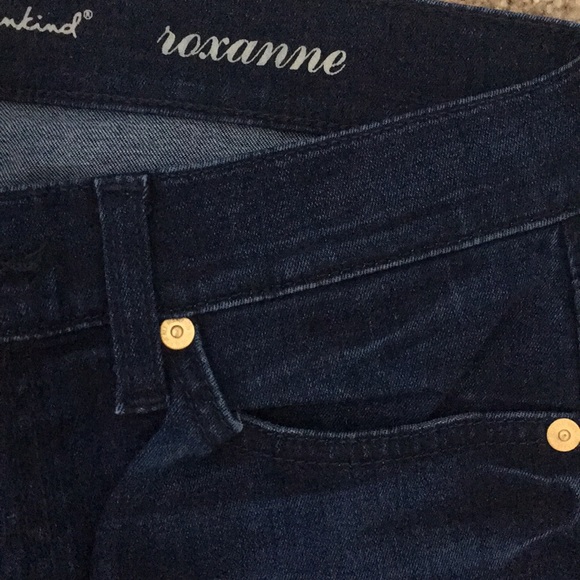 “7 for all man kind” dark blue jeans, size 28,New! - Picture 3 of 8